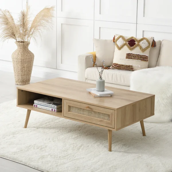 solid wood coffee table, wooden coffee table