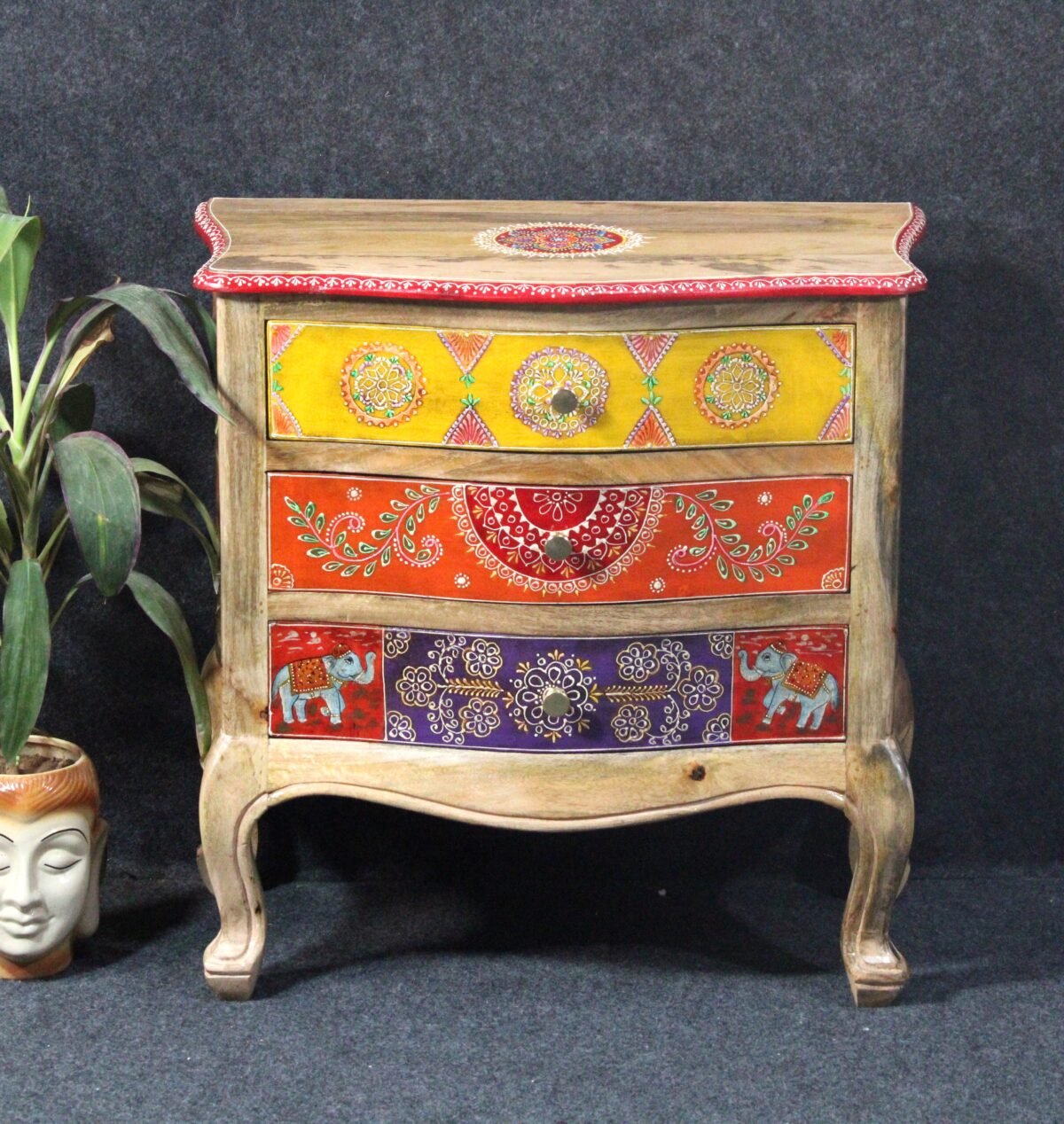 painted chest of drawer