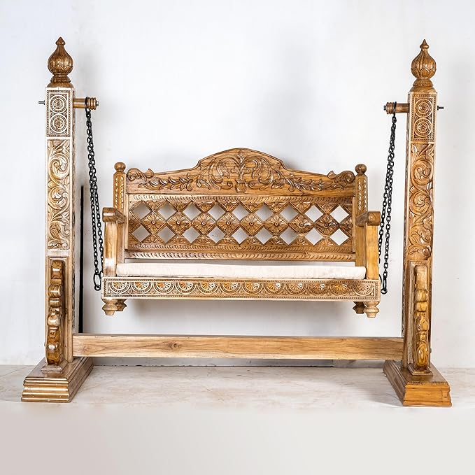 912LyfDyVXL._AC_SX679_ Teak Wood Rajasthani Jula