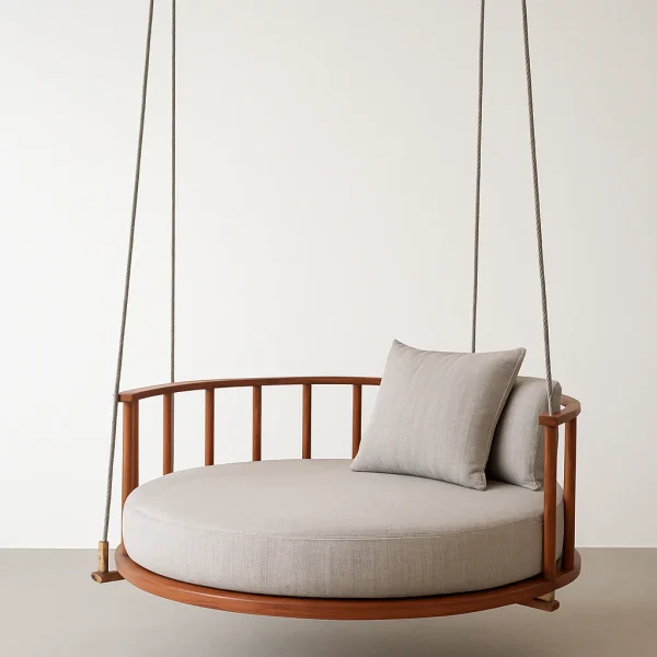 Sheesham Wood Round Swing