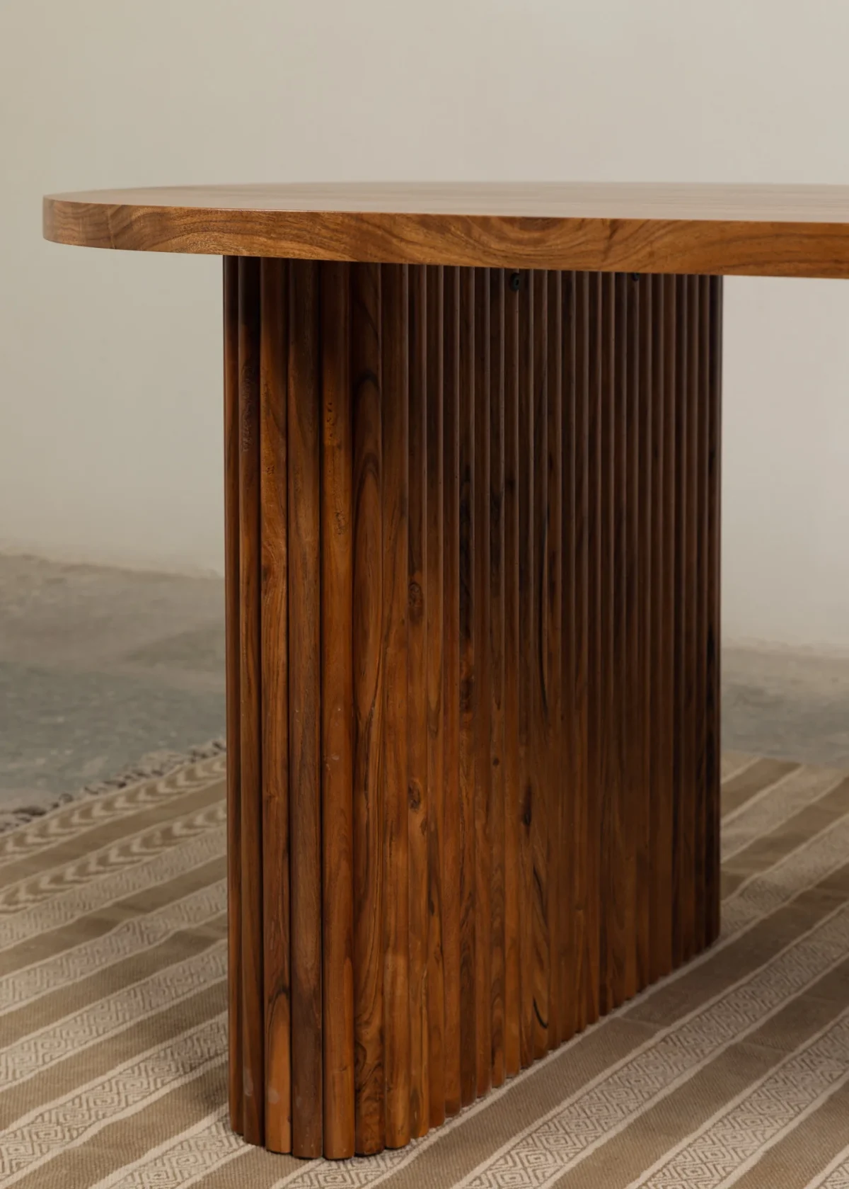 Acacia Wood Theo Dining Table - Viratra Art Decor