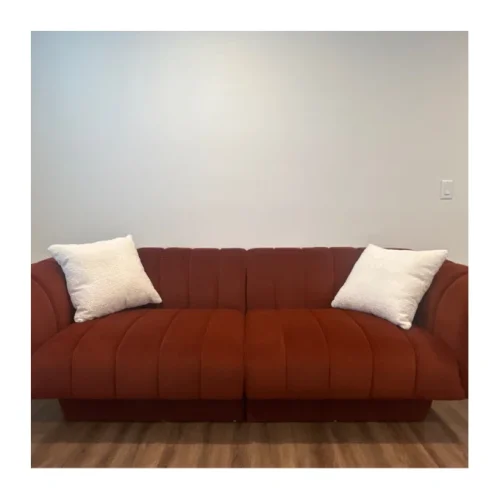 Click to view full screen Modern Style 88.2'' W Charlotte 3Seater Chesterfield Sofa photo review