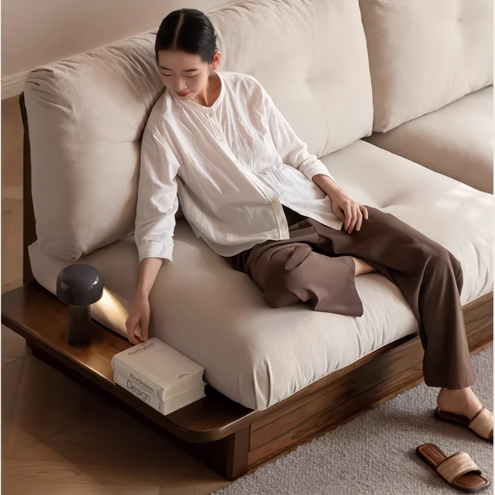 Japandi Solid Oak Wood Frame Sofa with Large Under Seat Storage T2 30e3dc91 f01a 4733 91a6 268984f7b775 720x