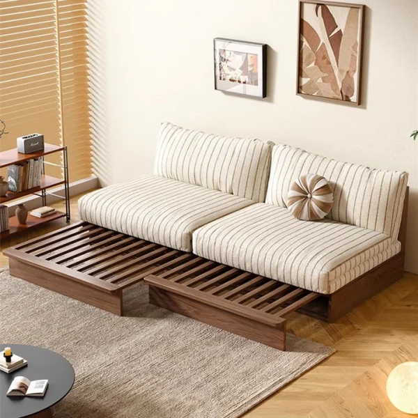 Japandi YUNJIAN Pull Out Solid Wood Frame Sofa Bed 02 0bfef9e1 1e9d 468f a024 e19b83f1c9df 720x