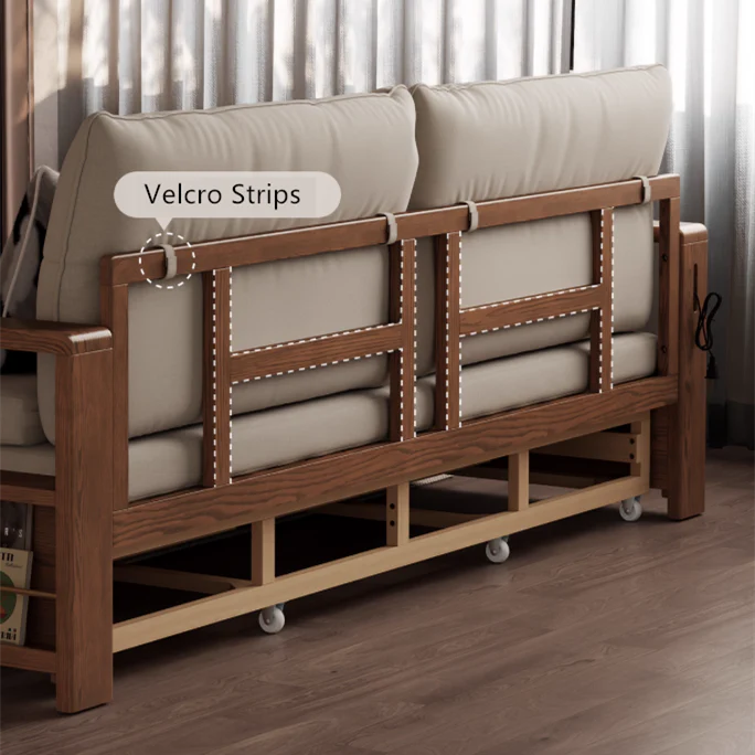 Solid Wood Pull Out Sofa Bed with Underneath Storage Drawers T5 fadb5c4e c814 4ee2 abd5 fa31f17ca008 684x