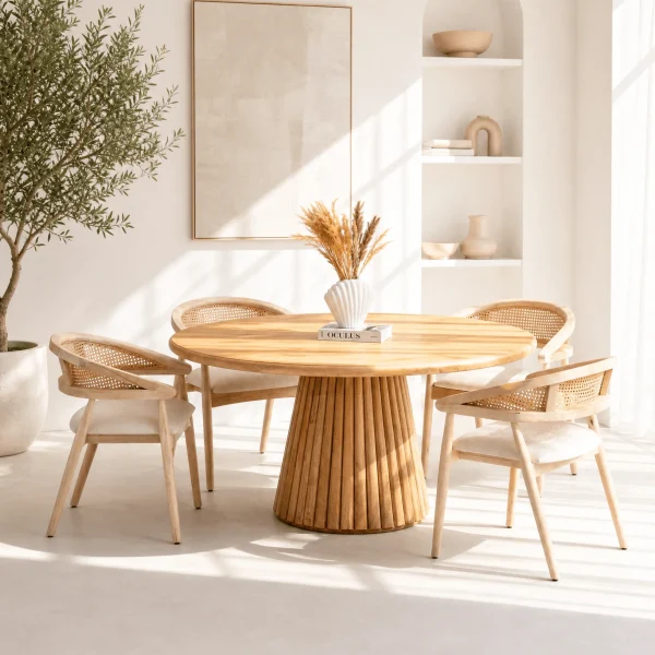 aurevo round lining base dining tableaurevo round lining base dining table 8156162