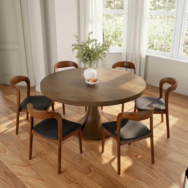 Aurora+5 7 9+Pieces+Heavy Duty+Solid+Wood+Dining+Table+&+Chair+Set 772800036 784545058 784545062