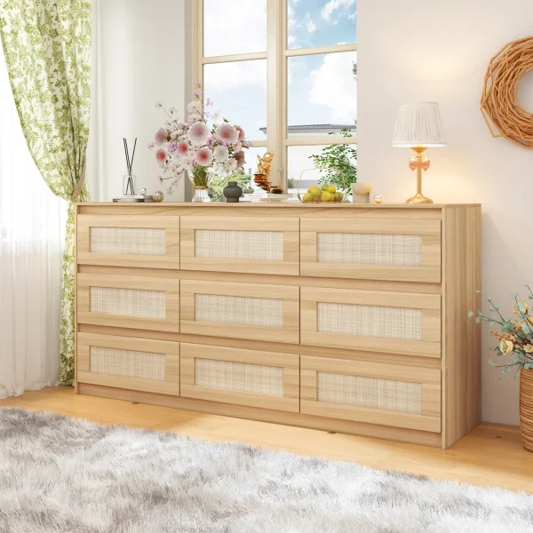 Bywoods+9 Drawer+Rattan+Dresser (7)