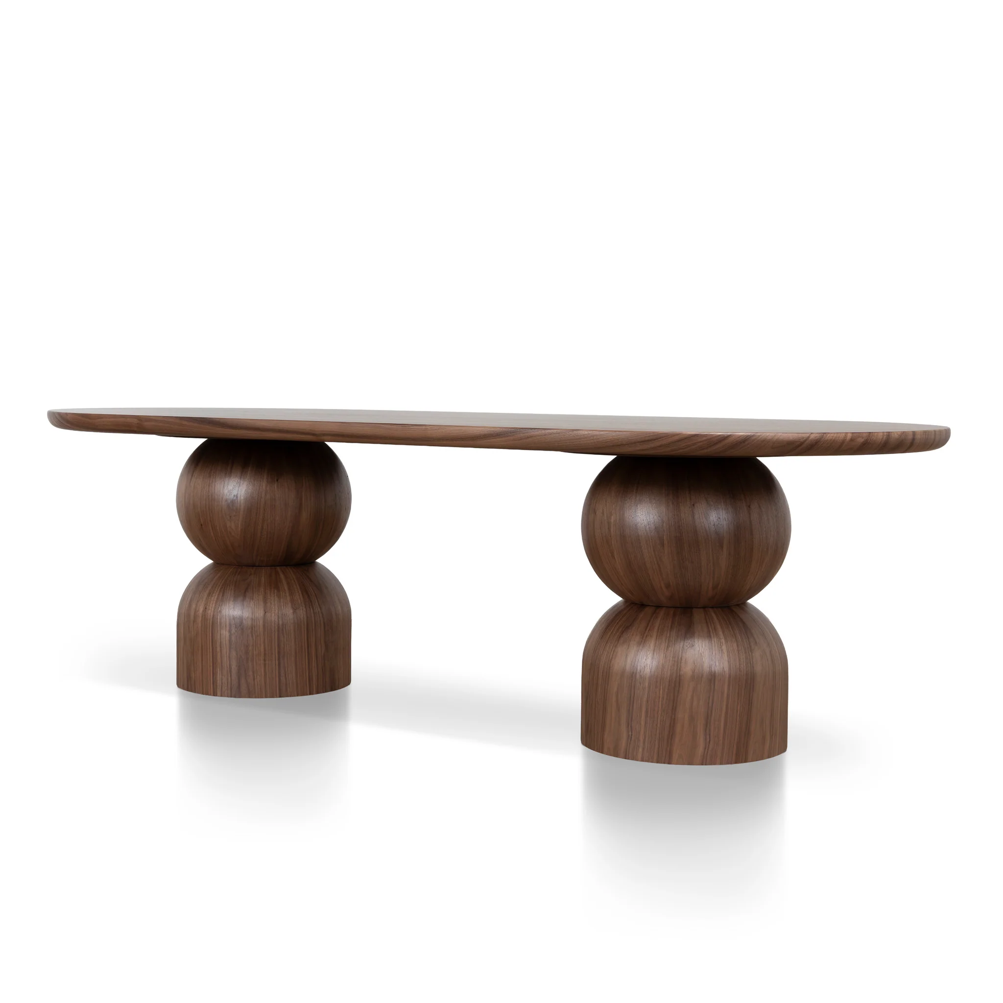 DT12750-CN2.5mDiningTable-Walnut_4 DT12750 CN2.5mDiningTable Walnut 4