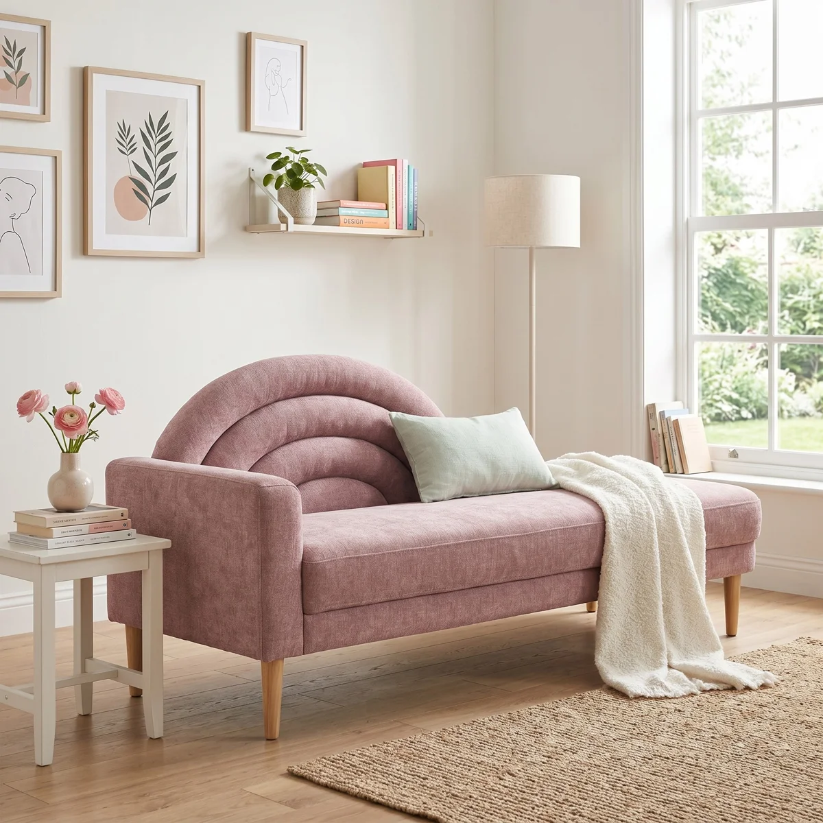 Modern+Rainbow-Inspired+Curved+Backrest+Chaise+Lounge+with+Tapered+Wood+Legs,+Pink+Linen-1076173662 Modern+Rainbow Inspired+Curved+Backrest+Chaise+Lounge+with+Tapered+Wood+Legs,+Pink+Linen 1076173662