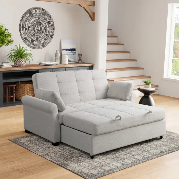 Serta+Sabrina+72.6 +Queen+Size+Convertible+Sleeper+Sofa+with+Pop Up+Bed,+Rolled+Arm+Tufted+Back 92628144