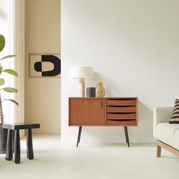simen mahogany dresser 100 cm 3268
